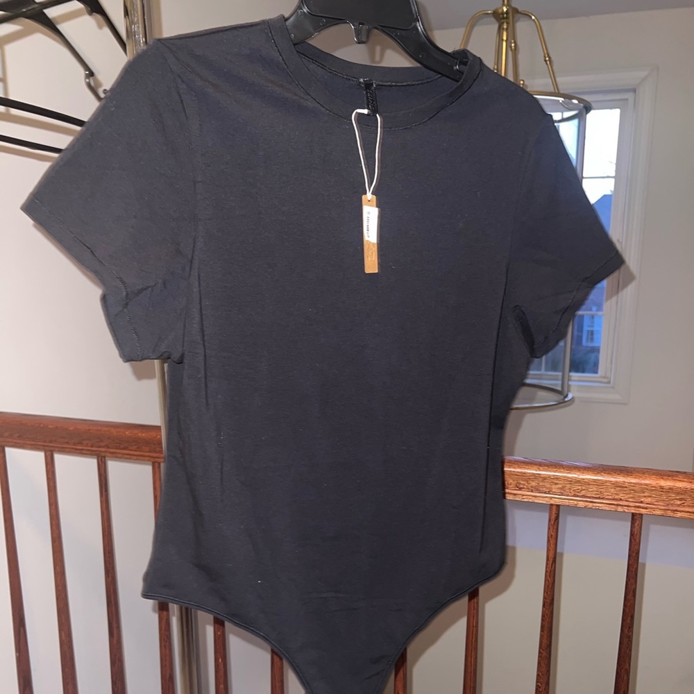 Skims T-shirt thong bodysuit